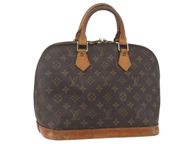 LOUIS VUITTON Monogram Alma Handtasche M51130 LV Auth 156974 Monogramm