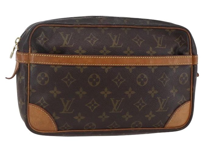 LOUIS VUITTON Clutch Compiegne 28 M51845 LV Auth BA6646 Monogramm