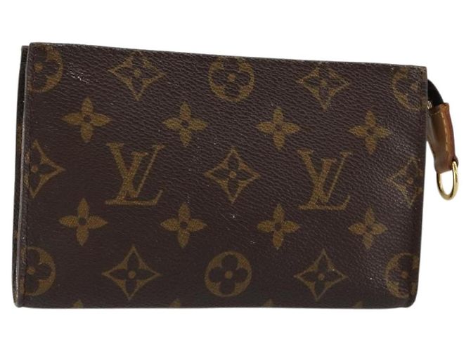 LOUIS VUITTON Monogram Bucket PM Accessory Pouch LV Auth th6438