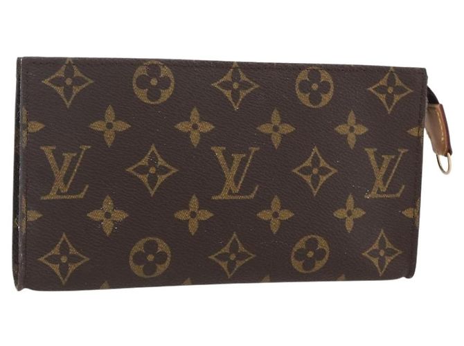 LOUIS VUITTON Monogram Bucket GM Accessory Pouch LV Auth 157042