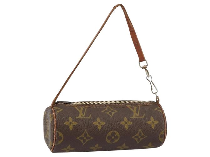 LOUIS VUITTON Pouch Papillon Monogram LV Auth bs31697 Monogramme