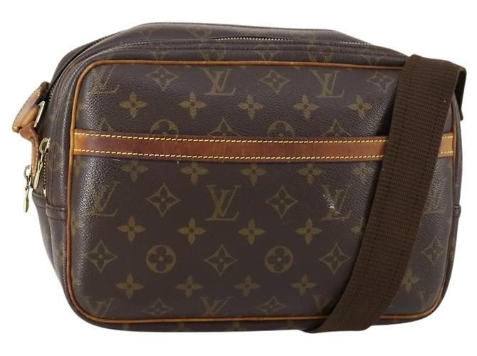 LOUIS VUITTON Monogram Reporter PM Shoulder Bag M45254 LV Auth ep12192