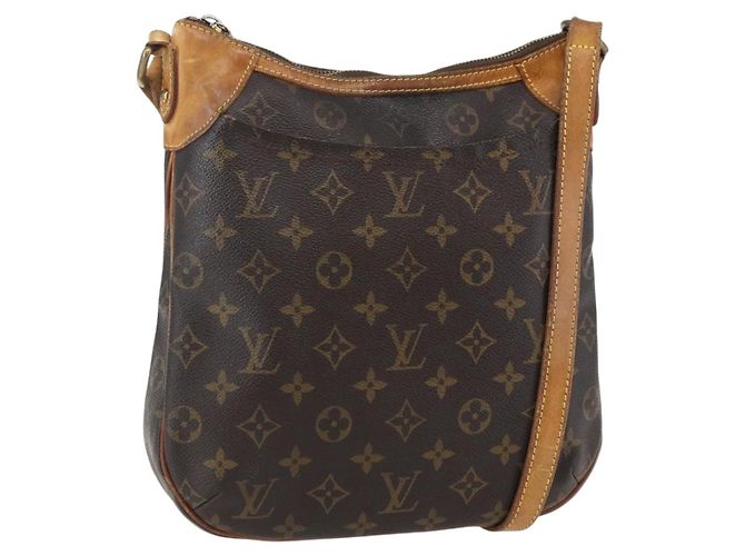 LOUIS VUITTON Bolsa de Ombro Monogram Odeon PM M56390 LV Auth 155268 Monograma