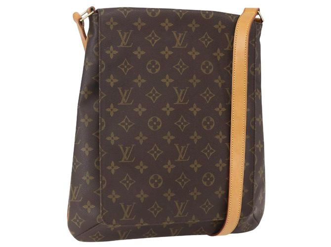 LOUIS VUITTON Borsa a Spalla Monogram Musette M51256 LV Auth ka824 Monogramma