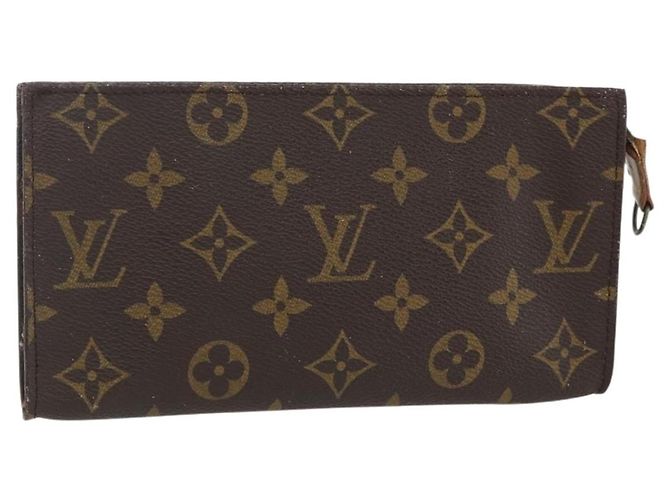 LOUIS VUITTON Monogram Bucket GM Accessory Pouch LV Auth 156237
