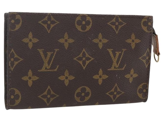LOUIS VUITTON Monogram Bucket PM Accessory Pouch LV Auth 157070