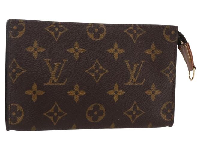 LOUIS VUITTON Monogram Bucket PM Accessory Pouch LV Auth kk596