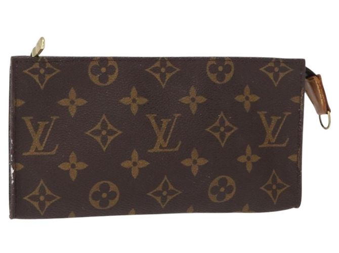 LOUIS VUITTON Monogram Bucket GM Accessory Pouch LV Auth 157037