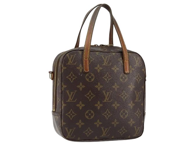 LOUIS VUITTON Sac à main Monogram Spontini M47500 LV Auth yk19607 Monogramme