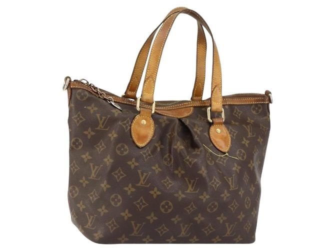 LOUIS VUITTON Borsa Tote Monogram Palermo PM M40145 LV Auth bs31063 Monogramma