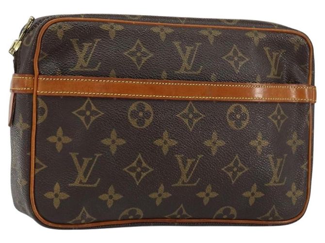 LOUIS VUITTON Clutch Compiegne 23 M51847 LV Auth BA7865 Monogramm
