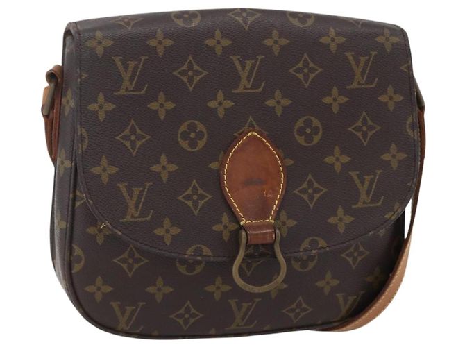 LOUIS VUITTON Borsa a Spalla Monogram Saint Cloud GM M51242 LV Auth BA8285 Monogramma