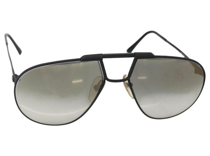 Occhiali da sole Christian Dior in plastica Neri Auth 143203 Nero