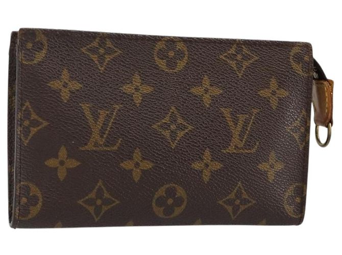 LOUIS VUITTON Monogram Bucket PM Accessory Pouch LV Auth 144291