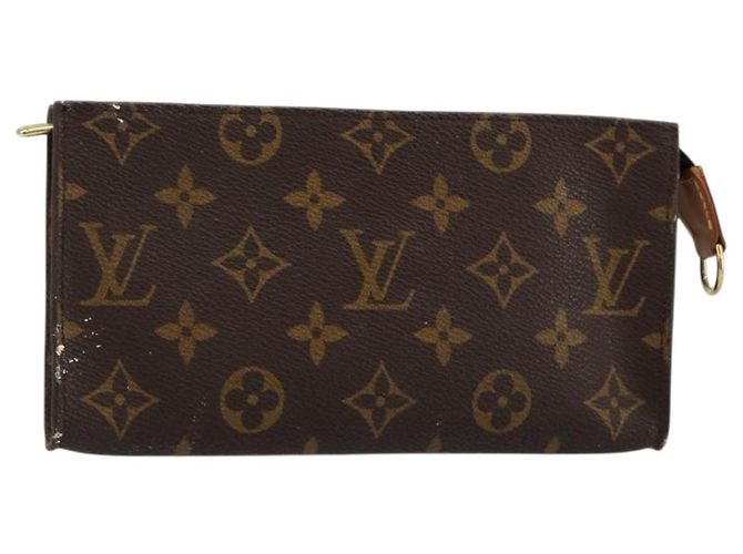 LOUIS VUITTON Monogram Bucket GM Accessory Pouch LV Auth 145704