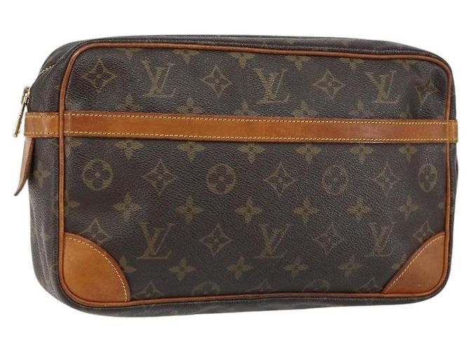 LOUIS VUITTON Clutch Compiegne 28 M51845 LV Auth hk3130 Monogramm