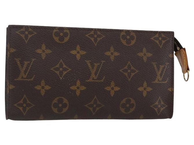 LOUIS VUITTON Monogram Bucket GM Accessory Pouch LV Auth 147234