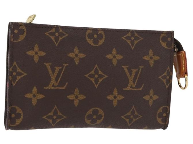 LOUIS VUITTON Monogram Bucket PM Accessory Pouch LV Auth 149486