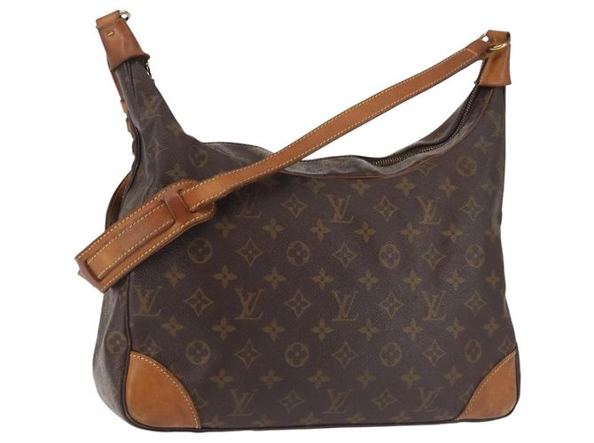 LOUIS VUITTON Schultertasche Monogram Boulogne 35 M51260 LV Auth 144151 Monogramm