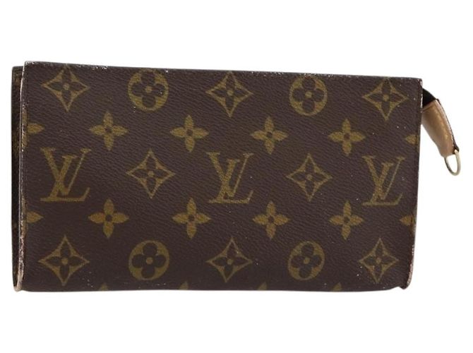 LOUIS VUITTON Monogram Bucket GM Accessory Pouch LV Auth am9739