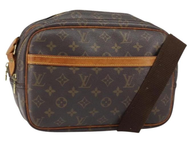 LOUIS VUITTON Borsa a Spalla Monogram Reporter PM M45254 LV Auth gh1014 Monogramma