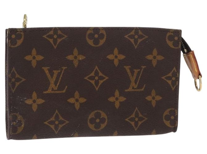 LOUIS VUITTON Monogram Bucket PM Accessory Pouch LV Auth bs31229