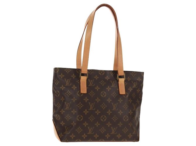 LOUIS VUITTON Borsa Tote Cabas Piano Monogram M51148 LV Auth 145963V Monogramma