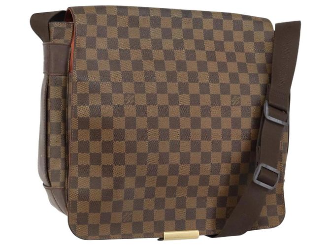 LOUIS VUITTON Borsa a Spalla Bastille Damier Ebene N45258 LV Auth BA6532