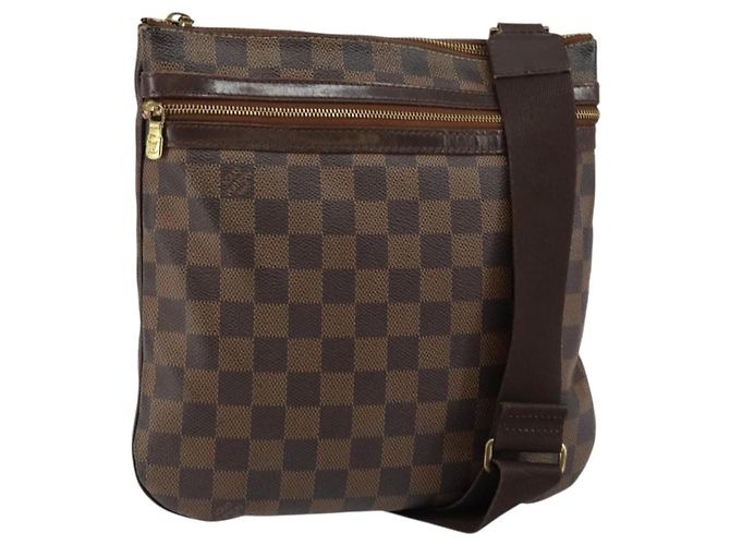 LOUIS VUITTON Pochette Bosphore Damier Ebene Borsa a Spalla N51111 LV Auth ep11391