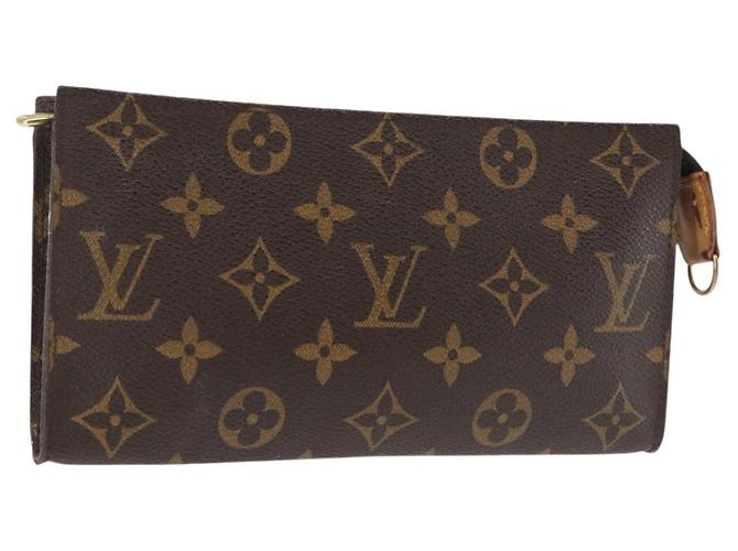 LOUIS VUITTON Monogram Bucket GM Accessory Pouch LV Auth 145528