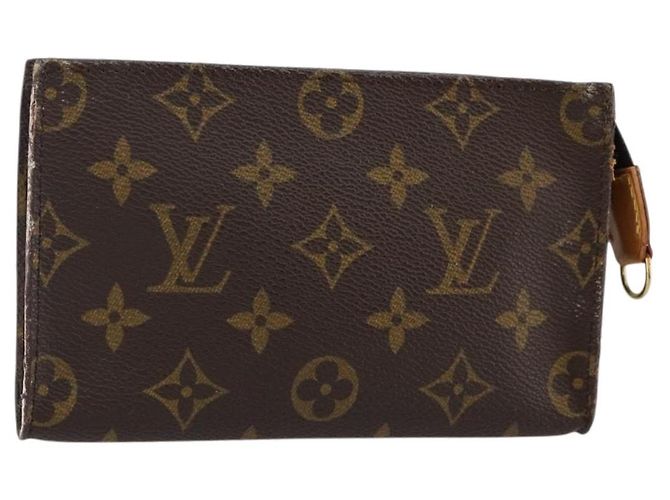 LOUIS VUITTON Monogram Bucket PM Accessory Pouch LV Auth 145052