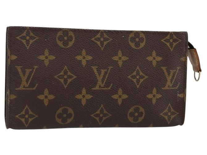 Bucket LOUIS VUITTON Monogramma Secchiello GM Pochette Accessorio LV Auth 145093