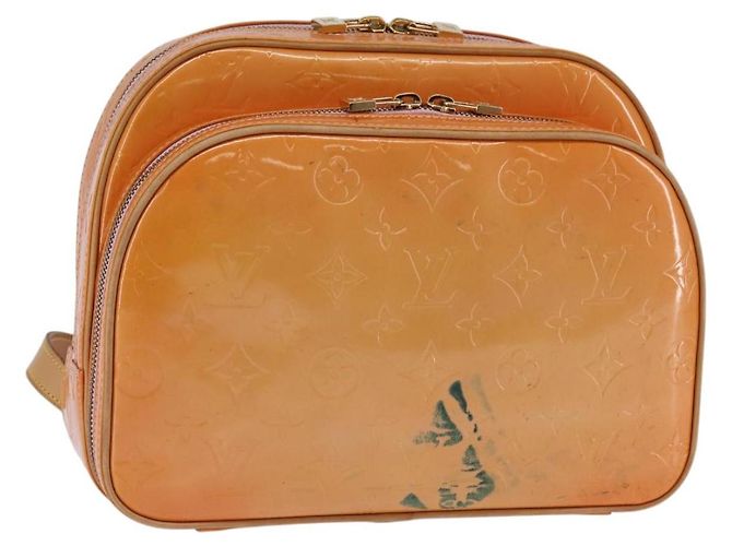 LOUIS VUITTON Vernis Marley Backpack Marshmallow Pink M91039 LV Auth 144764