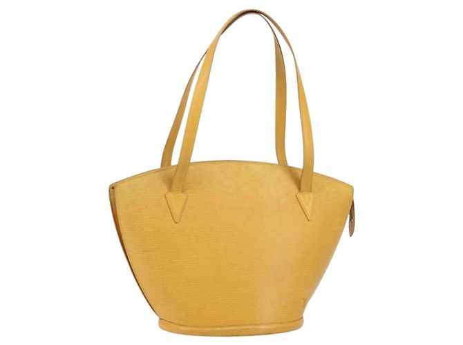 LOUIS VUITTON Borsa a Spalla Epi Saint Jacques Gialla M52269 Auth 144283 Giallo