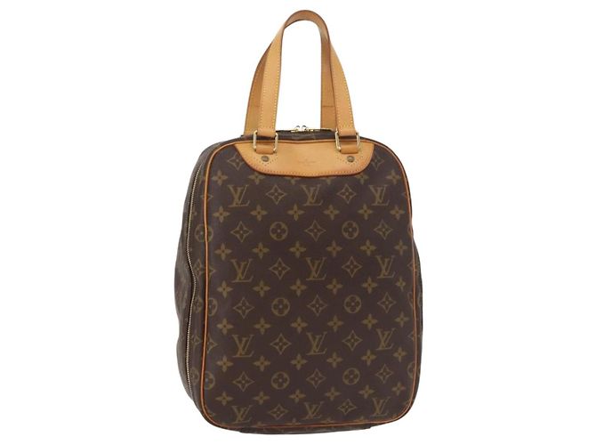 LOUIS VUITTON Bolsa de Mão Monogram Excursion M41450 LV Auth ka267 Monograma