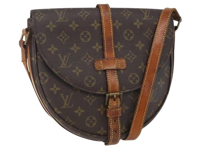 LOUIS VUITTON Bolsa de Ombro Monogram Chantilly GM M51232 LV Auth 157180 Monograma