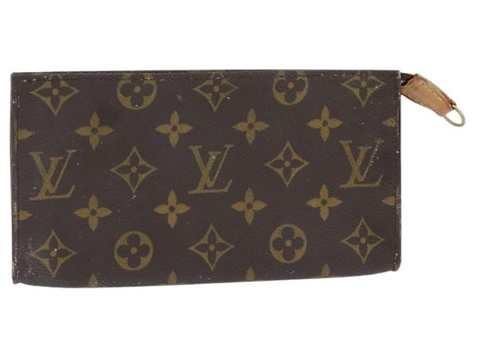 LOUIS VUITTON Monogram Bucket GM Accessory Pouch LV Auth 149172