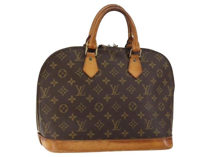 LOUIS VUITTON Monogram Alma Handtasche M51130 LV Auth gh1013 Monogramm