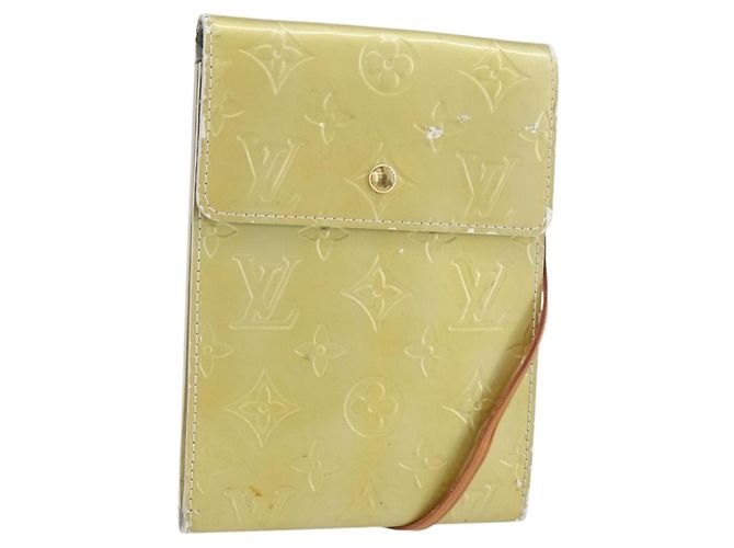 LOUIS VUITTON Monogram Vernis Kenmare Schultertasche Grau M91060 LV Auth th6464
