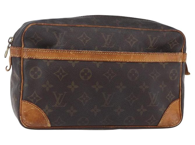LOUIS VUITTON Clutch Compiegne 28 Monogram M51845 LV Auth ar13794 Monogramm