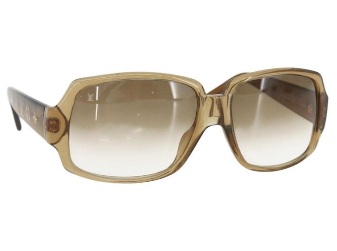 Occhiali da sole LOUIS VUITTON Marrone Z0025E LV Auth bs31345