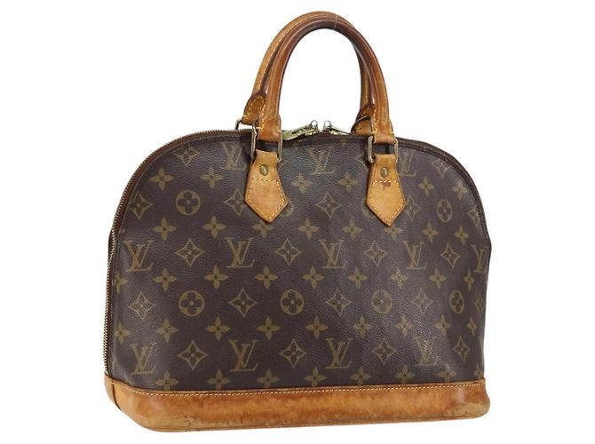 LOUIS VUITTON Bolsa de Mão Monogram Alma M51130 LV Auth 151251 Monograma