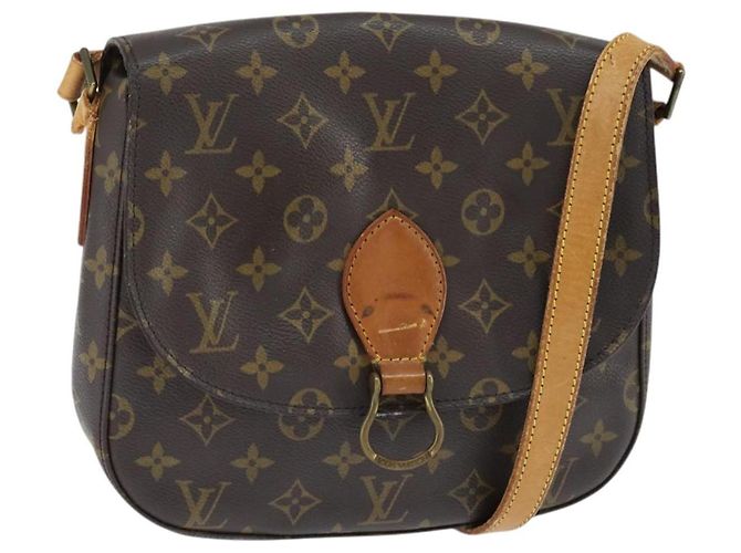 LOUIS VUITTON Bolsa de Ombro Monogram Saint Cloud GM M51242 LV Auth bs30513 Monograma