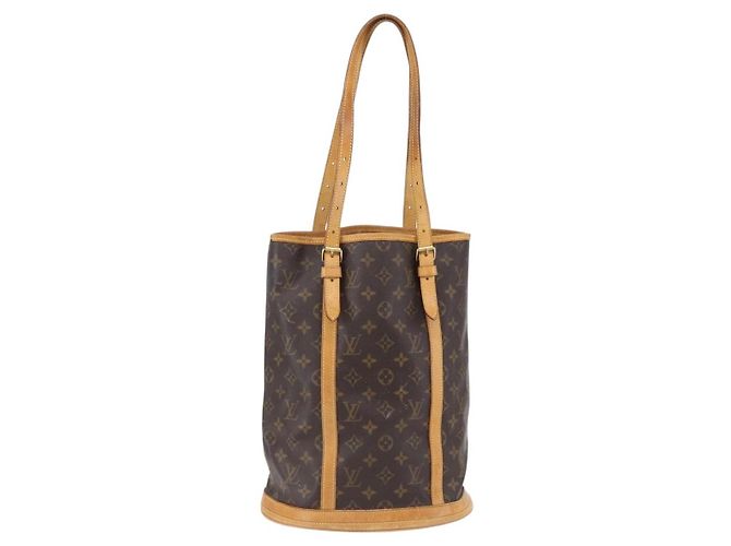 LOUIS VUITTON Monogram Bucket GM Schultertasche M42236 LV Auth 152158 Monogramm
