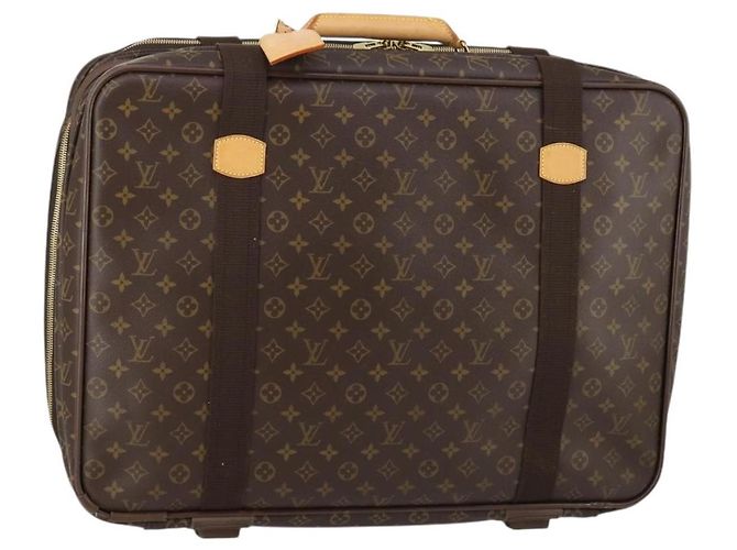 LOUIS VUITTON Borsa Boston Monogram Satellite 60 M23354 LV Auth bs29510 Monogramma