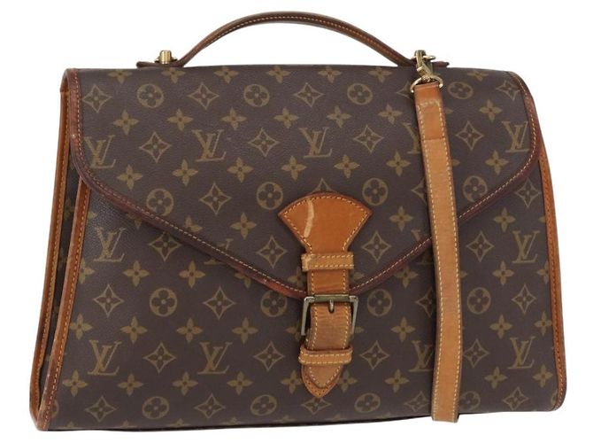 LOUIS VUITTON Bolsa de Mão Monogram Beverly M51121 LV Auth BA7625 Monograma
