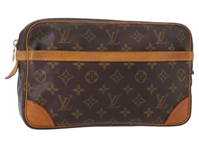 LOUIS VUITTON Clutch Compiegne 28 M51845 LV Auth BA7595 Monogramm