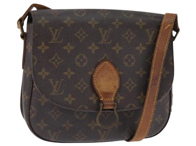 LOUIS VUITTON Bolsa de Ombro Monogram Saint Cloud GM M51242 LV Auth 145301 Monograma