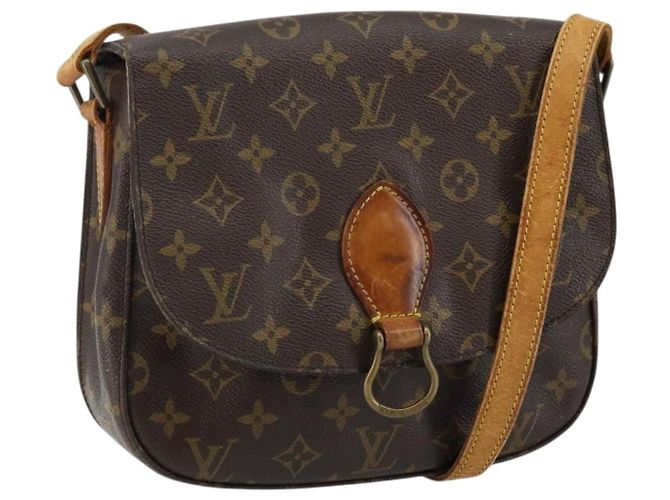 LOUIS VUITTON Bolso de Hombro Monogram Saint Cloud GM M51242 LV Auth 144016 Monograma