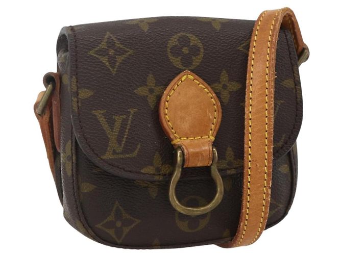 LOUIS VUITTON Bolsa Monogram Bebe Monogram Saint Cloud M51245 LV Auth BA8103 Monograma